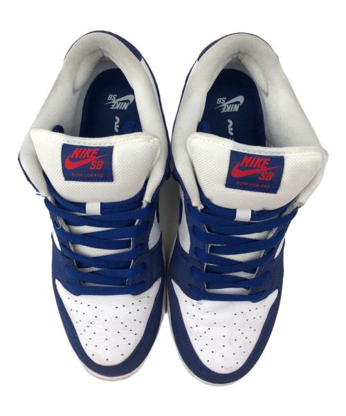 NIKE SB（ナイキエスビー）NIKE SB (ナイキエスビー) NIKE SB　DUNK LOW PRO PRM ブルー×ホワイト サイズ:28の古着・服飾アイテム