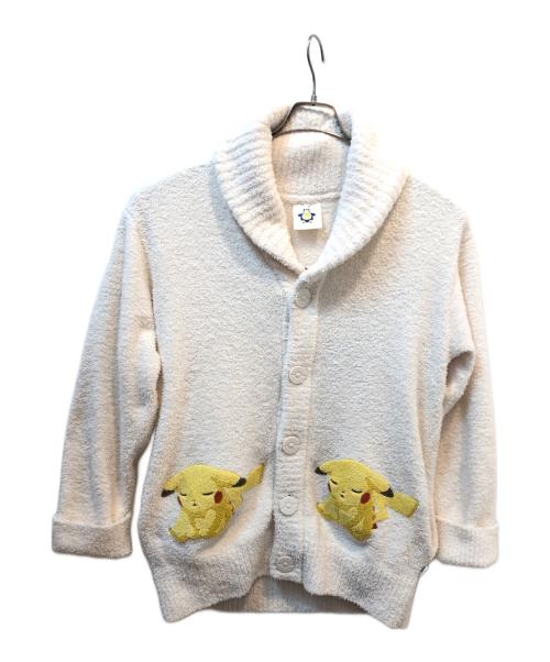 gelato pique（ジェラートピケ）gelato pique (ジェラートピケ) ベビモコジャガードショールカーディガン ベージュ サイズ:S～Mの古着・服飾アイテム