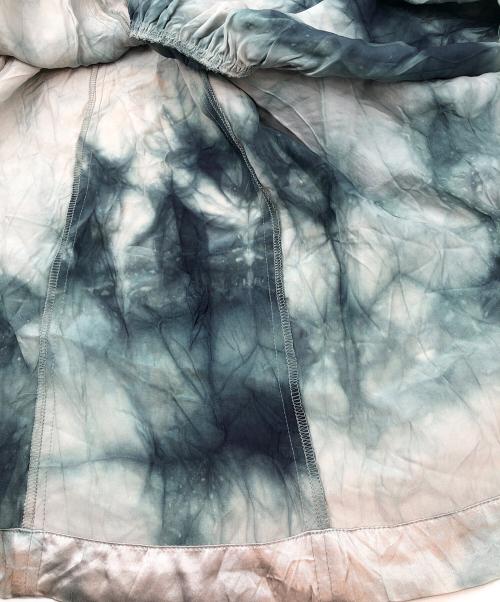 Ujoh（ウジョー）UJOH (ウジョー) Gathered Maxi ホワイト×グリーン サイズ:2の古着・服飾アイテム