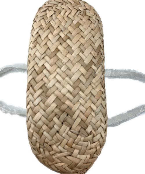 Snidel（スナイデル）Snidel (スナイデル) コットンショルダーブレードトートバッグ ベージュ×ホワイト 未使用品の古着・服飾アイテム