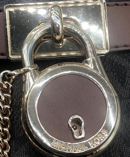 MICHAEL KORS（マイケル・コース）MICHAEL KORS (マイケル・コース) バッグ ブラウンの古着・服飾アイテム