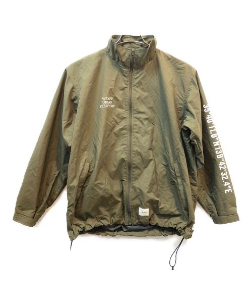 WTAPS（ダブルタップス）WTAPS (ダブルタップス) ナイロンジャケット 221WVDT-JKM03 カーキ サイズ:02の古着・服飾アイテム