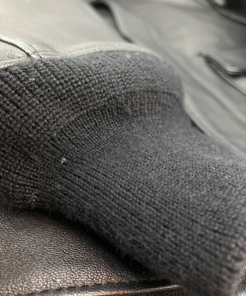 U.A. GreenLabelRelaxing（ユナイテッドアローズグリーンレーベル リラクシング）U.A. GreenLabelRelaxing (ユナイテッドアローズグリーンレーベル リラクシング) ラムレザージャケット ブラック サイズ:Mの古着・服飾アイテム