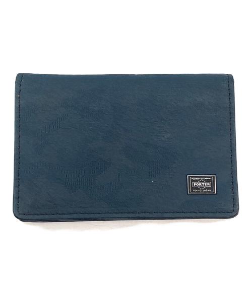 PORTER（ポーター）PORTER (ポーター) カードケース ネイビーの古着・服飾アイテム