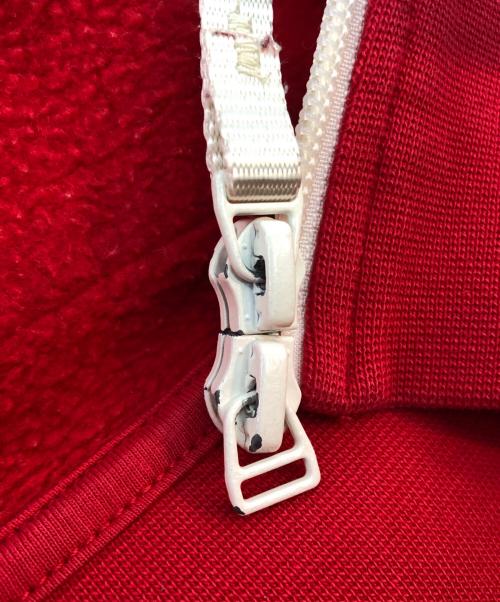 ARMANI EXCHANGE（アルマーニ エクスチェンジ）ARMANI EXCHANGE (アルマーニ エクスチェンジ) ジップアップスウェット レッド サイズ:Mの古着・服飾アイテム