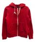 ARMANI EXCHANGE（アルマーニ エクスチェンジ）の古着「ジップアップスウェット」｜レッド