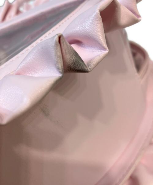 CHALMIERE（シャルミエール）CHALMIERE (シャルミエール) 推し活ハートミディバッグ ピンクの古着・服飾アイテム