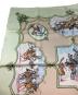 HERMES (エルメス) シルクスカーフ カレ90 LES CHEVAUX ムガル王朝の馬 アイボリー サイズ:記載なし：20000円