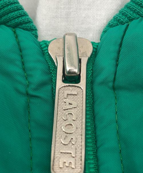 CHEMISE LACOSTE（シュミーズ ラコステ）CHEMISE LACOSTE (シュミーズ ラコステ) ナイロンジャケット　	70's グリーン×ブルー サイズ:記載なしの古着・服飾アイテム