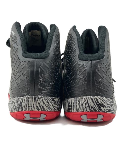 UNDER ARMOUR（アンダーアーマー）UNDER ARMOUR (アンダーアーマー) バスケットボールシューズ　1261614-003 グレー×ブラック サイズ: 26cm 未使用品の古着・服飾アイテム