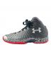 UNDER ARMOUR (アンダーアーマー) バスケットボールシューズ　1261614-003 グレー×ブラック サイズ: 26cm 未使用品：7000円