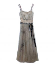 Snidel（スナイデル）の古着「キャミソールワンピース」｜ベージュ