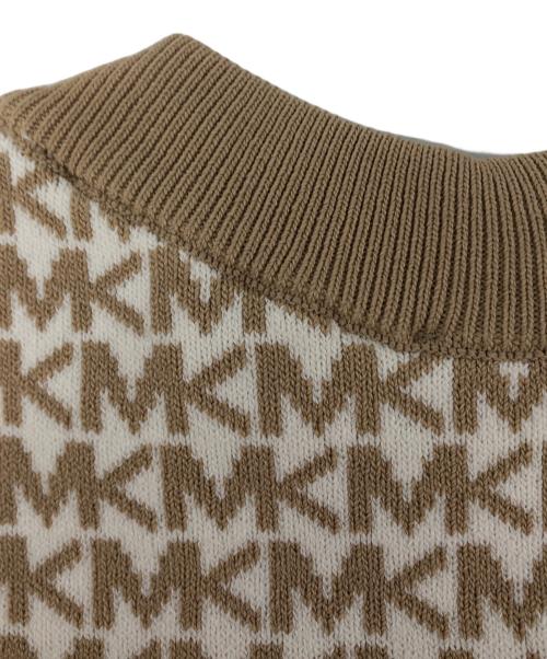 MICHAEL KORS（マイケル・コース）MICHAEL KORS (マイケル・コース) 長袖ワンピース ベージュ サイズ:FREEの古着・服飾アイテム