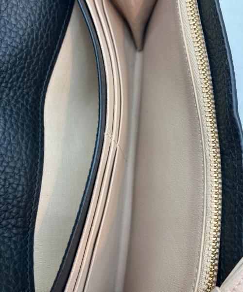 Chloe（クロエ）Chloe (クロエ) 長財布 アルファベット ブラックの古着・服飾アイテム