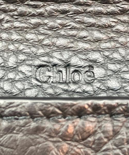 Chloe（クロエ）Chloe (クロエ) 長財布 アルファベット ブラックの古着・服飾アイテム