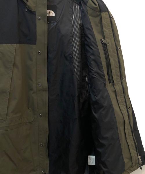 THE NORTH FACE（ザ ノース フェイス）THE NORTH FACE (ザ ノース フェイス) マウンテンライトジャケット グリーン×ブラック サイズ:Lの古着・服飾アイテム