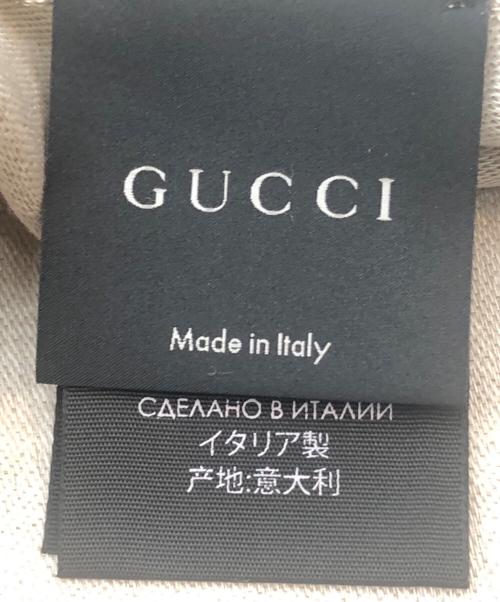 GUCCI（グッチ）GUCCI (グッチ) ストール　GG ベージュの古着・服飾アイテム
