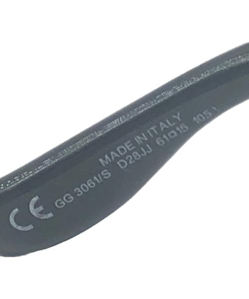 GUCCI（グッチ）GUCCI (グッチ) サングラス　D28JJ ブラックの古着・服飾アイテム