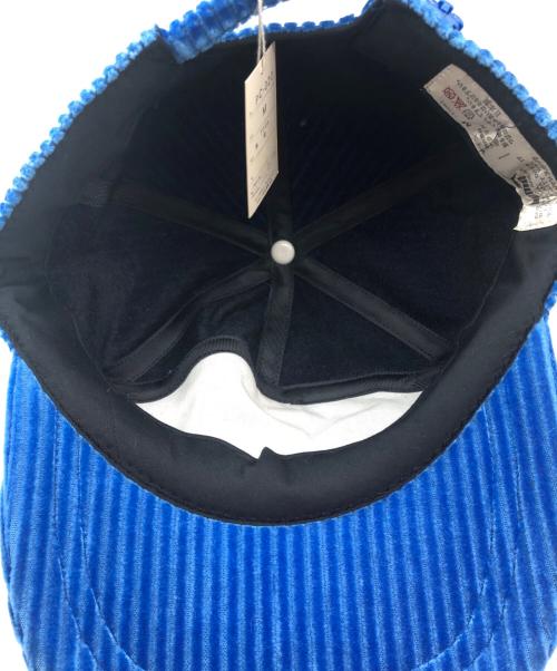 PUMA（プーマ）PUMA (プーマ) キャップ　	推定80s ブルー サイズ:57cmの古着・服飾アイテム