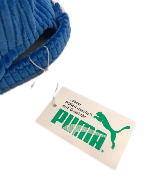 PUMA（プーマ）PUMA (プーマ) キャップ　	推定80s ブルー サイズ:57cmの古着・服飾アイテム