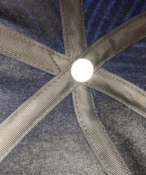 PUMA（プーマ）PUMA (プーマ) キャップ　	推定80s ブルー サイズ:57cmの古着・服飾アイテム