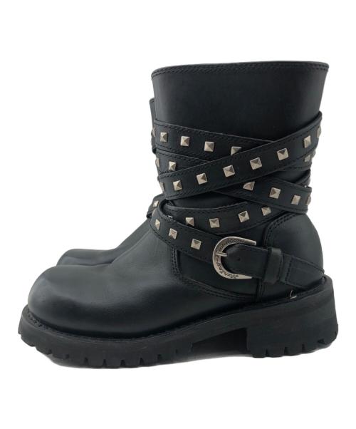 HARLEY-DAVIDSON（ハーレーダビッドソン）HARLEY-DAVIDSON (ハーレーダビッドソン) ブーツ ブラック サイズ:23㎝の古着・服飾アイテム