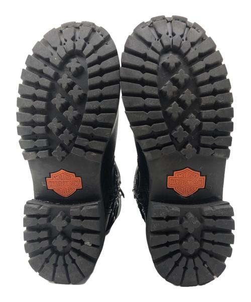 HARLEY-DAVIDSON（ハーレーダビッドソン）HARLEY-DAVIDSON (ハーレーダビッドソン) ブーツ ブラック サイズ:23㎝の古着・服飾アイテム