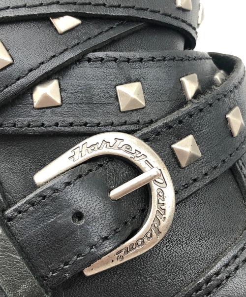 HARLEY-DAVIDSON（ハーレーダビッドソン）HARLEY-DAVIDSON (ハーレーダビッドソン) ブーツ ブラック サイズ:23㎝の古着・服飾アイテム