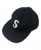 SUPREMEシュプリーム）の古着「キャップ Supreme - Cordura S Logo 6-Panel」｜ブラック