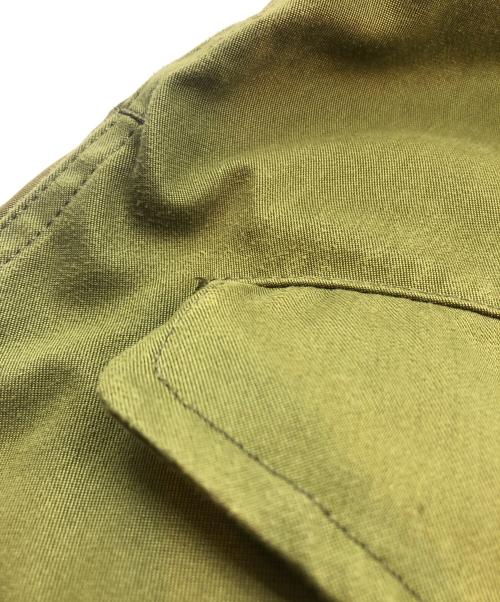 beautiful people（ビューティフルピープル）beautiful people (ビューティフルピープル) ポリ切替モッズコート グリーン サイズ:170の古着・服飾アイテム