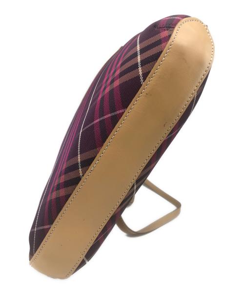 BURBERRY BLUE LABEL（バーバリー ブルー レーベル）BURBERRY BLUE LABEL (バーバリー ブルー レーベル) ショルダーバッグ　ZAE06-100-36 パープル×ピンクの古着・服飾アイテム