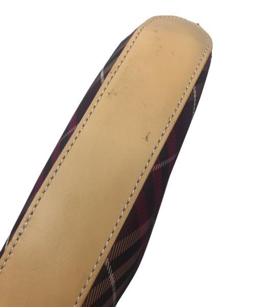 BURBERRY BLUE LABEL（バーバリー ブルー レーベル）BURBERRY BLUE LABEL (バーバリー ブルー レーベル) ショルダーバッグ　ZAE06-100-36 パープル×ピンクの古着・服飾アイテム