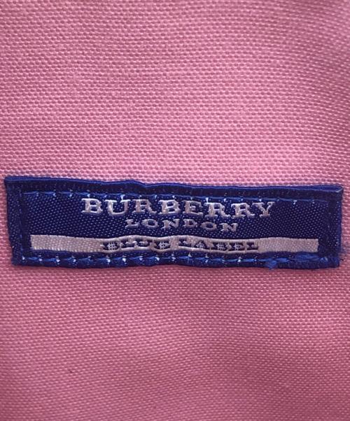 BURBERRY BLUE LABEL（バーバリー ブルー レーベル）BURBERRY BLUE LABEL (バーバリー ブルー レーベル) ショルダーバッグ　ZAE06-100-36 パープル×ピンクの古着・服飾アイテム