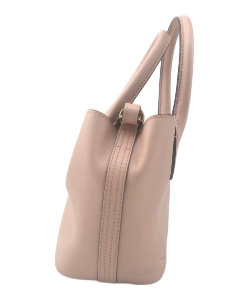 POLO RALPH LAUREN（ポロ・ラルフローレン）POLO RALPH LAUREN (ポロ・ラルフローレン) 2WAYショルダーバッグ ピンクの古着・服飾アイテム