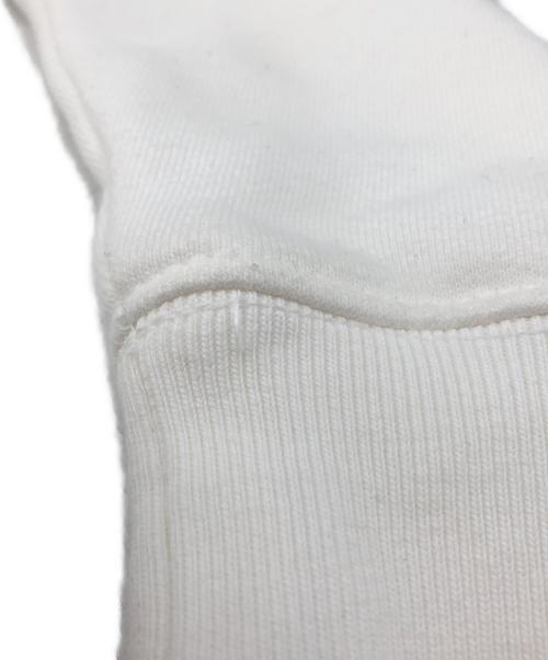 LACOSTE（ラコステ）LACOSTE (ラコステ) クルーネックスウェット フラワーグラフィック ホワイト サイズ:34の古着・服飾アイテム
