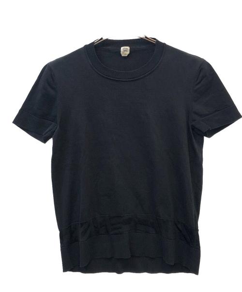 HERMES（エルメス）HERMES (エルメス) 薄手ニット　 ブラック サイズ:34の古着・服飾アイテム