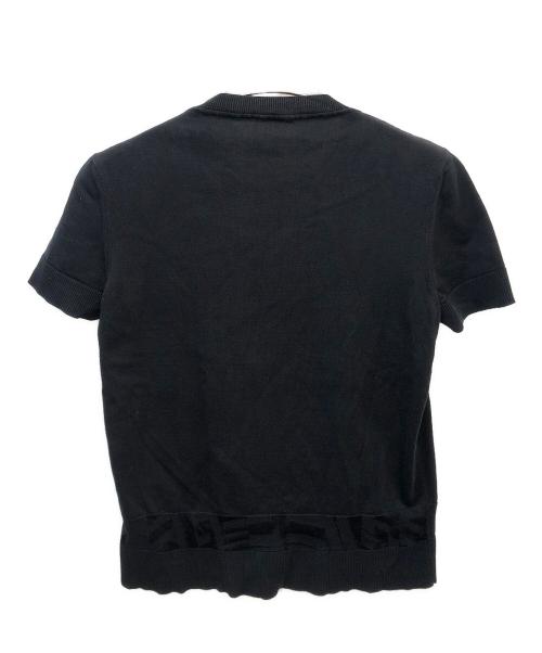 HERMES（エルメス）HERMES (エルメス) 薄手ニット　 ブラック サイズ:34の古着・服飾アイテム