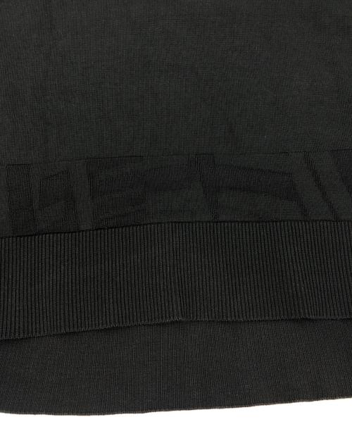 HERMES（エルメス）HERMES (エルメス) 薄手ニット　 ブラック サイズ:34の古着・服飾アイテム