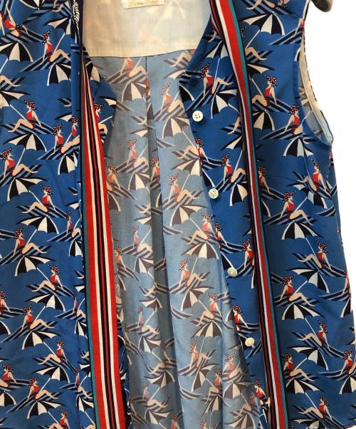 GRACE CONTINENTAL（（グレースコンチネンタル）GRACE CONTINENTAL (グレースコンチネンタル) セットアップ GRACE CLASS ブルー サイズ:36の古着・服飾アイテム