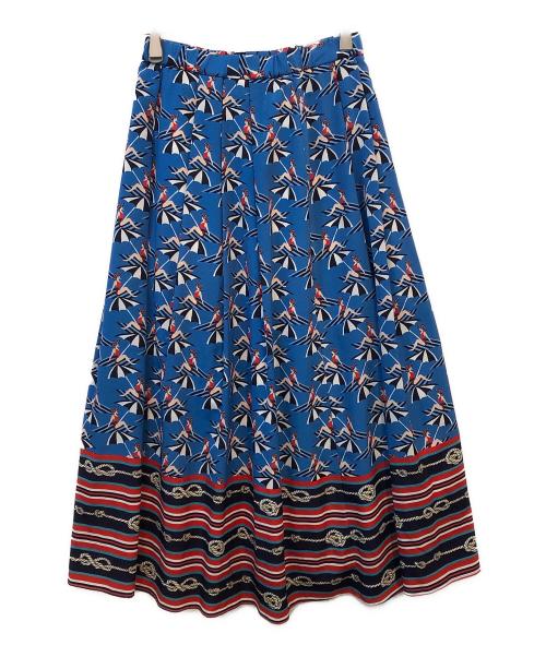 GRACE CONTINENTAL（（グレースコンチネンタル）GRACE CONTINENTAL (グレースコンチネンタル) セットアップ GRACE CLASS ブルー サイズ:36の古着・服飾アイテム