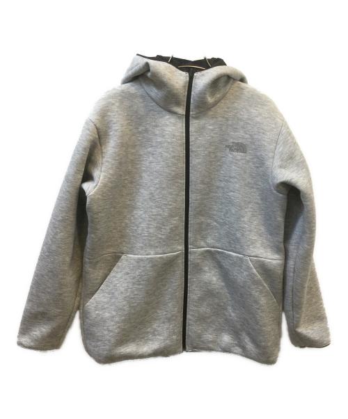 THE NORTH FACE（ザ ノース フェイス）THE NORTH FACE (ザ ノース フェイス) リバーシブルテックエアーフーディ グレー サイズ:Ｌの古着・服飾アイテム