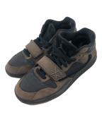 NIKEナイキ）の古着「JORDAN JUMPMAN JACK TR CJ1 T-Rexx ×Trais Scott」｜ブラウン×ブラック