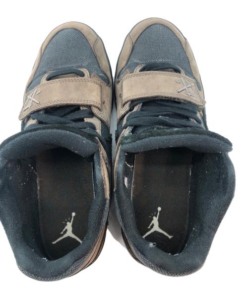 NIKE（ナイキ）NIKE (ナイキ) JORDAN JUMPMAN JACK TR CJ1 T-Rexx ×Trais Scott ブラウン×ブラック サイズ:27㎝の古着・服飾アイテム