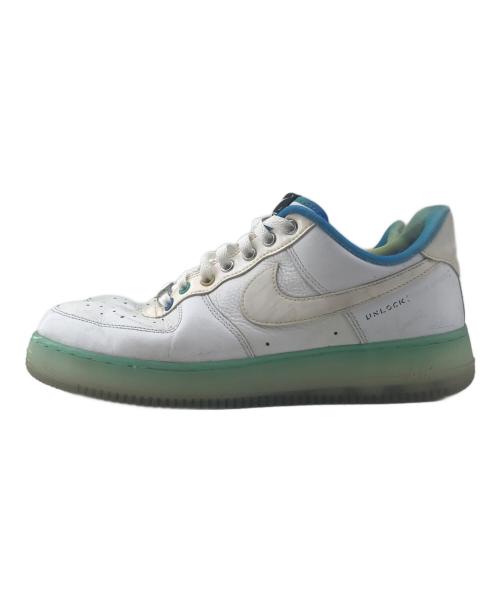 NIKE（ナイキ）NIKE (ナイキ) スニーカー　Air Force 1 Low ホワイト×グリーン サイズ:27㎝の古着・服飾アイテム