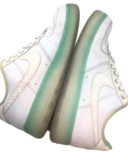 NIKE（ナイキ）NIKE (ナイキ) スニーカー　Air Force 1 Low ホワイト×グリーン サイズ:27㎝の古着・服飾アイテム