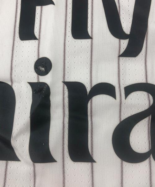 NIKE（ナイキ）NIKE (ナイキ) ゲームシャツ ストライプ アーセナル 09/10 ホワイト サイズ:Lの古着・服飾アイテム