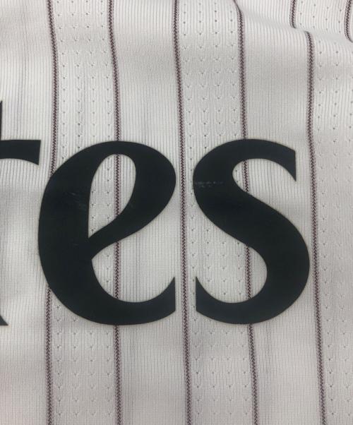 NIKE（ナイキ）NIKE (ナイキ) ゲームシャツ ストライプ アーセナル 09/10 ホワイト サイズ:Lの古着・服飾アイテム