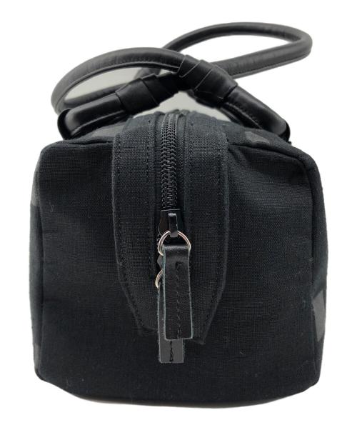 印傳（インデン）印傳 (インデン) ミニボストンバッグ ブラック サイズ:記載なしの古着・服飾アイテム