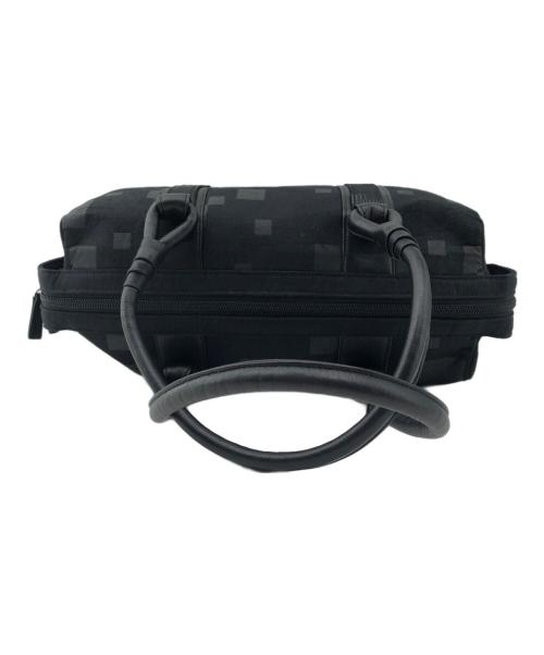 印傳（インデン）印傳 (インデン) ミニボストンバッグ ブラック サイズ:記載なしの古着・服飾アイテム