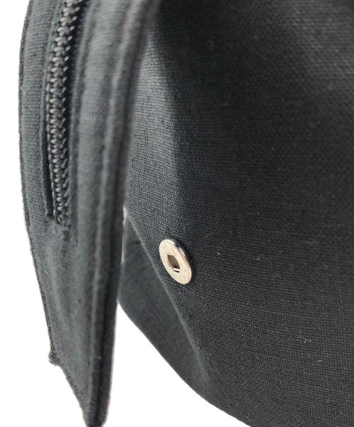 印傳（インデン）印傳 (インデン) ミニボストンバッグ ブラック サイズ:記載なしの古着・服飾アイテム